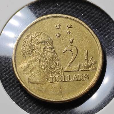 KK钱币收藏小铺   第401期 2月预留时间 周末发货 -  澳大利亚2元