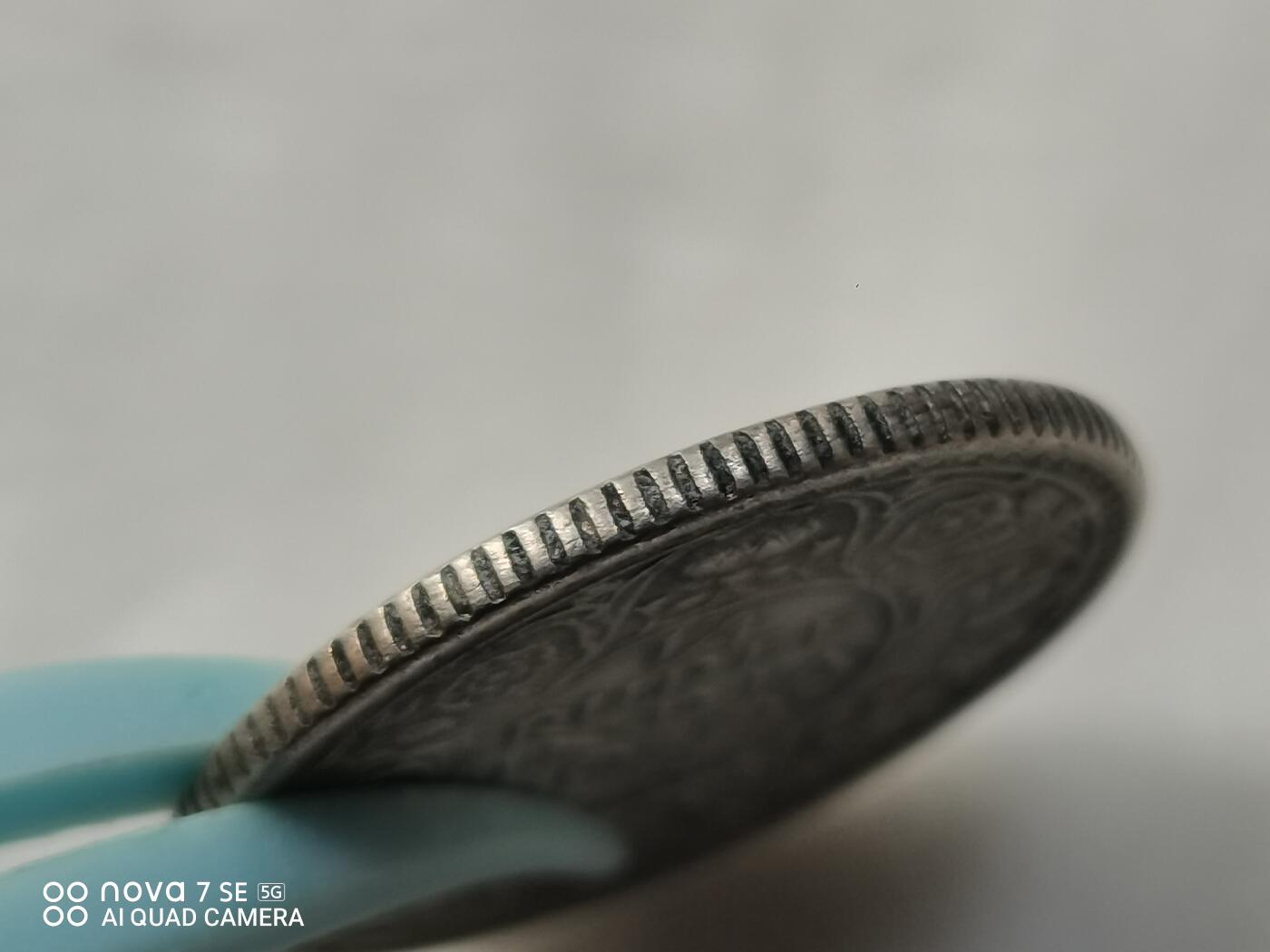 外国银币 40年印度1/4卢比银币