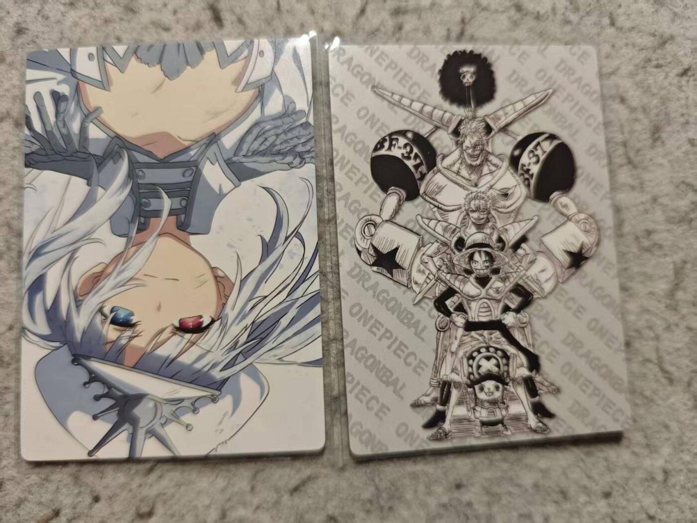 满赠PR！！龙虎卡牌-七七场（满200元包邮，无佣金，每周六结拍，欢迎送拍） 粗闪2张 奇点 路飞&狂三