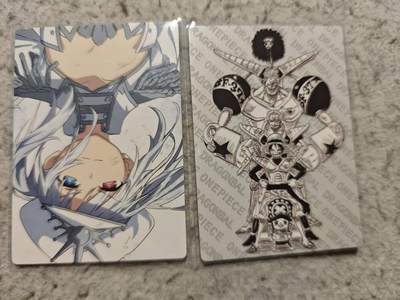 满赠PR！！龙虎卡牌-七七场（满200元包邮，无佣金，每周六结拍，欢迎送拍） 粗闪2张 奇点 路飞&狂三