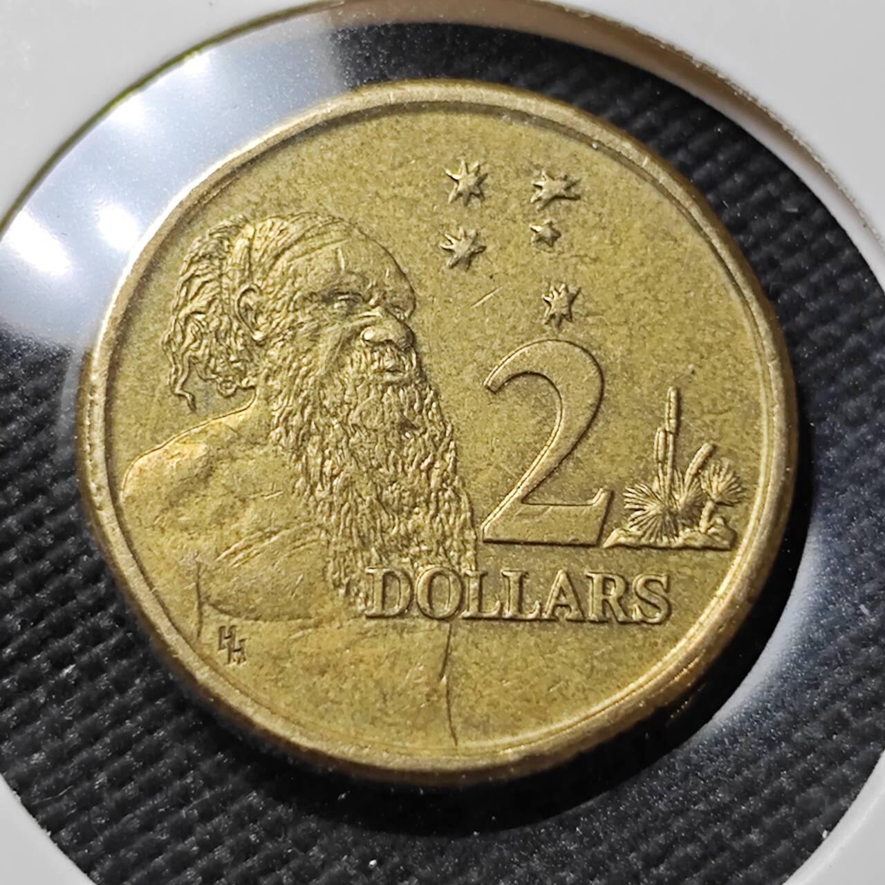 KK钱币收藏小铺   第401期 2月预留时间 周末发货  澳大利亚2元