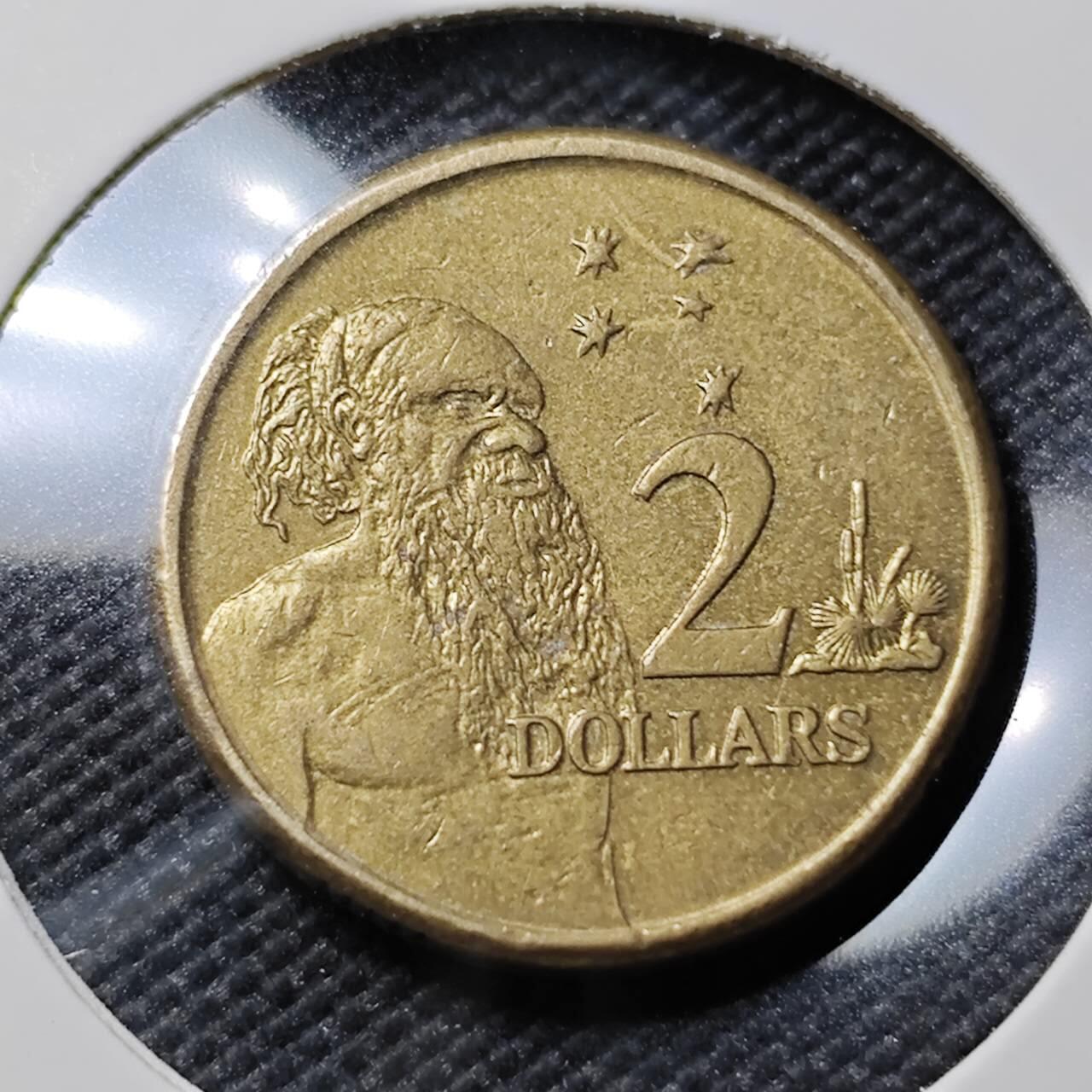 KK钱币收藏小铺   第401期 2月预留时间 周末发货  澳大利亚2元