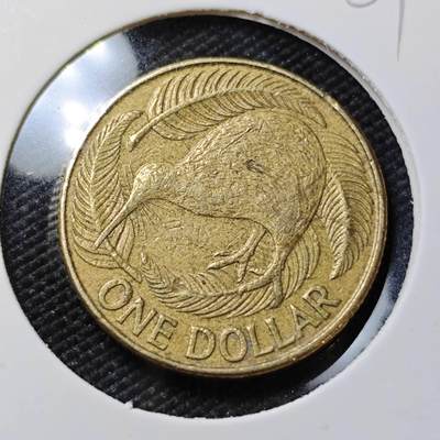 KK钱币收藏小铺   第401期 2月预留时间 周末发货 -  新西兰1元