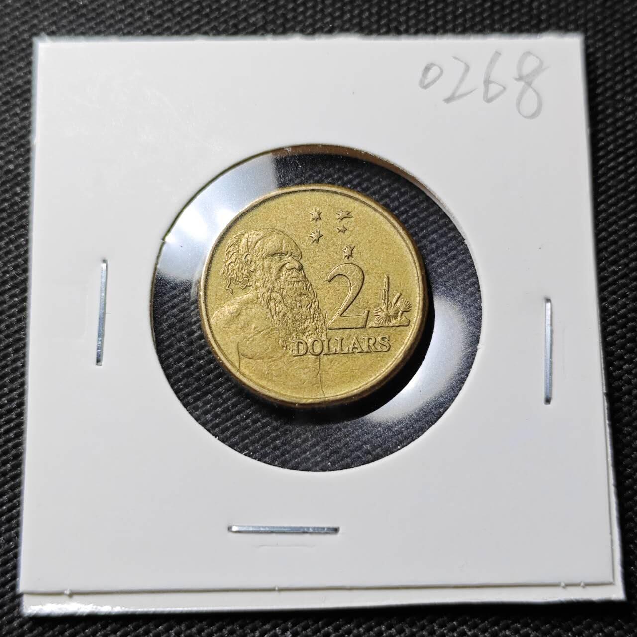 KK钱币收藏小铺   第402期 2月预留时间 周末发货  澳大利亚2元