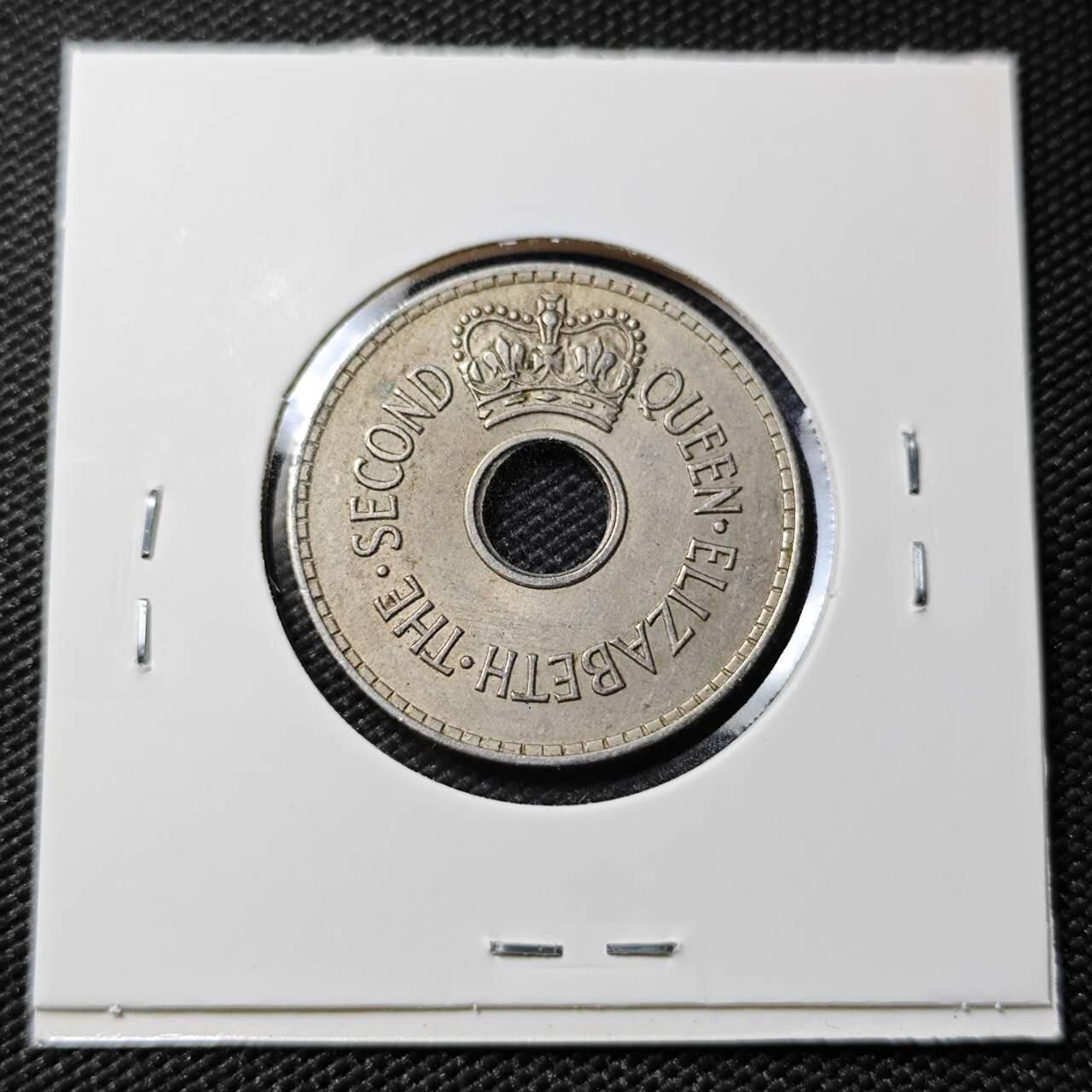 KK钱币收藏小铺   第402期 2月预留时间 周末发货  1954斐济1便士铜币