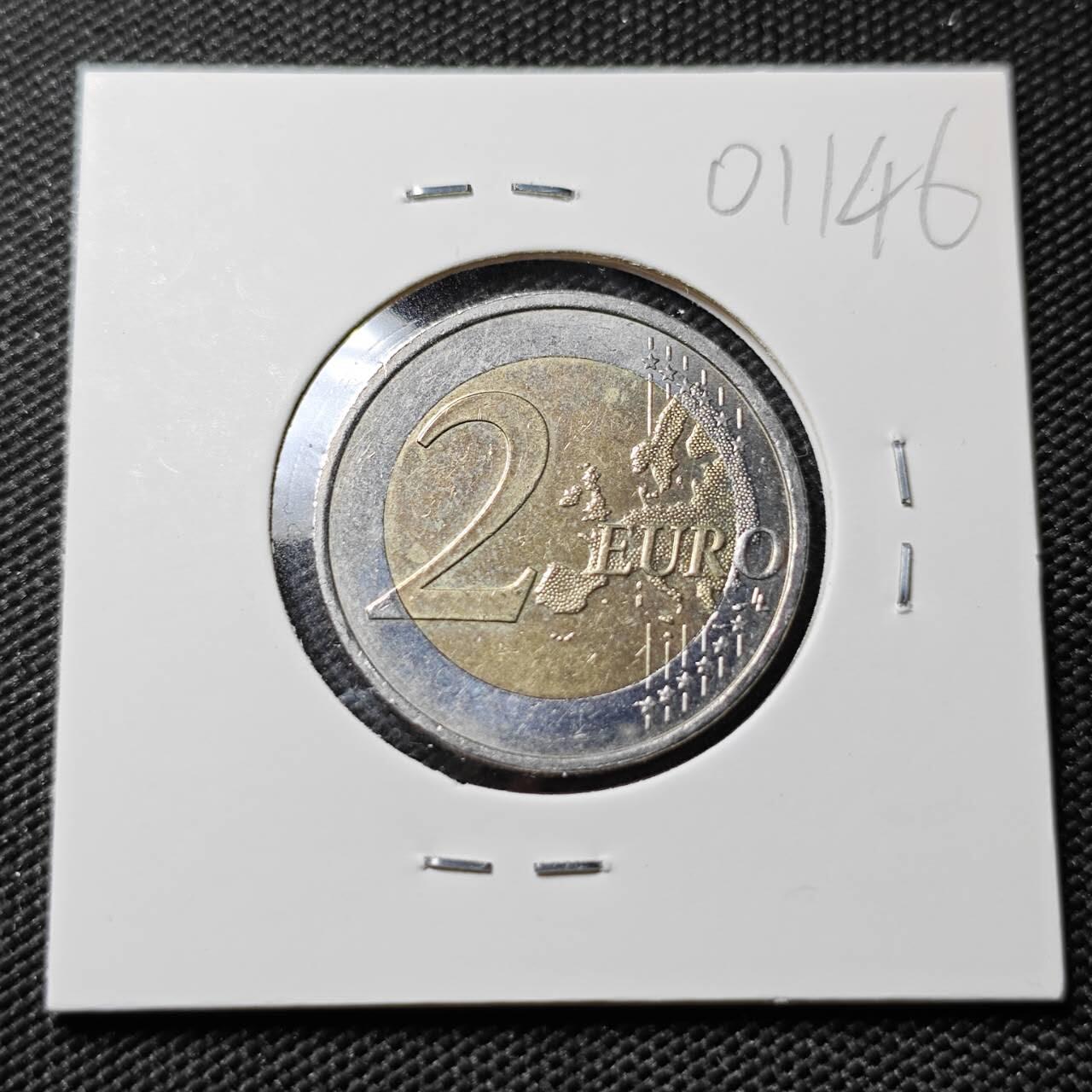 KK钱币收藏小铺   第401期 2月预留时间 周末发货  2018欧元2欧