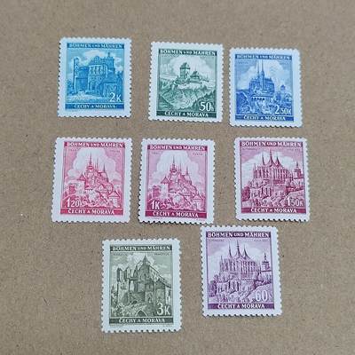 PCAI钱币  7-770  钱币纪念章邮票小专场 - 德国邮票一组