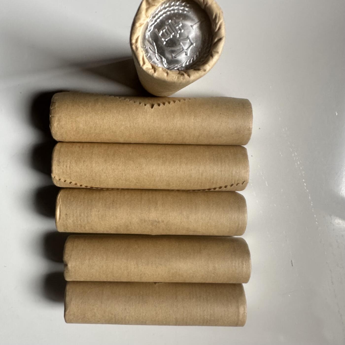 🌹外币初藏🌹🐯2026年第25场  每周二四六晚8️⃣点 接代拍 银行原卷一分 随机年份 50枚 全新 一卷