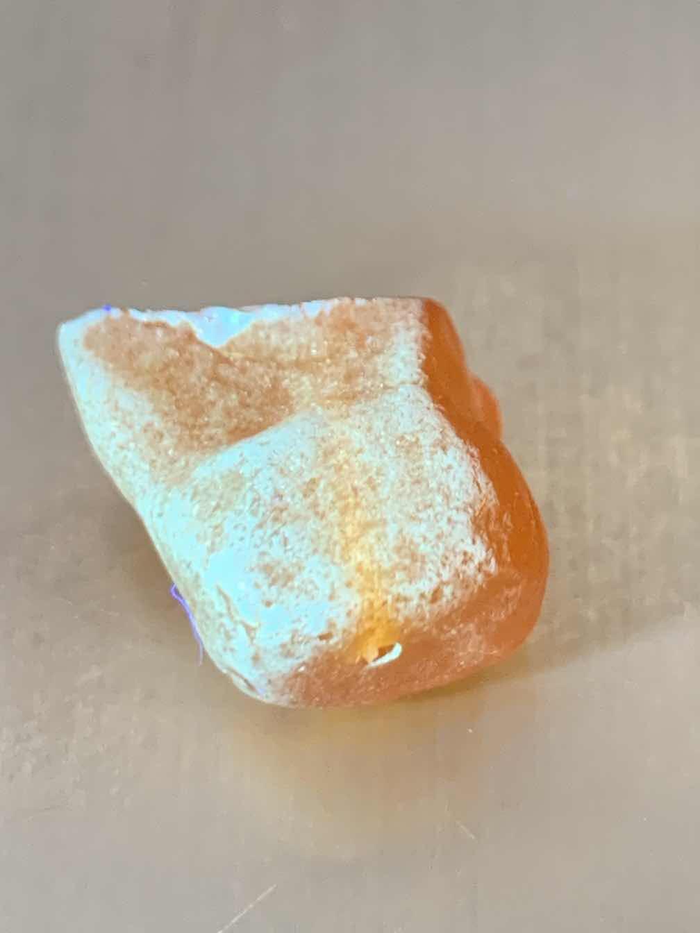 精美天然乌克兰蜜蜡随形原石珠子一颗