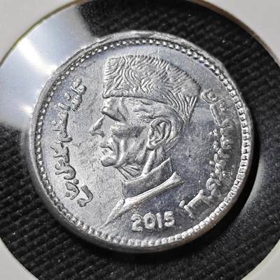 KK钱币收藏小铺   第401期 2月预留时间 周末发货 -  巴基斯坦1派沙 好品