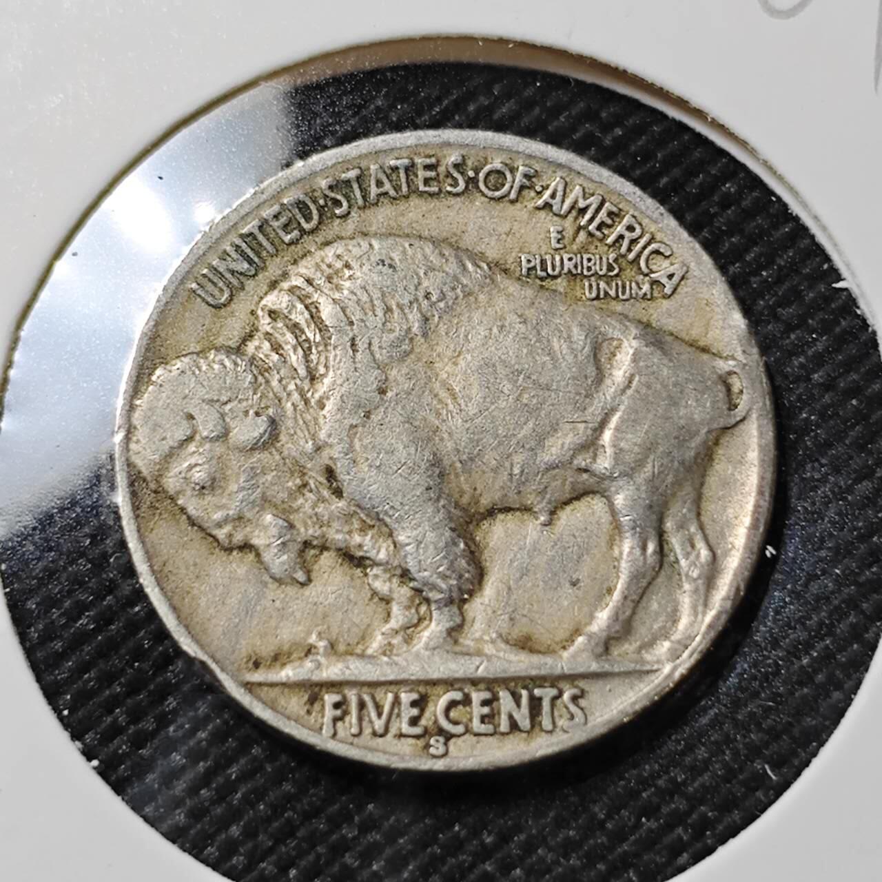 KK钱币收藏小铺   第401期 2月预留时间 周末发货  1936美国5分镍币