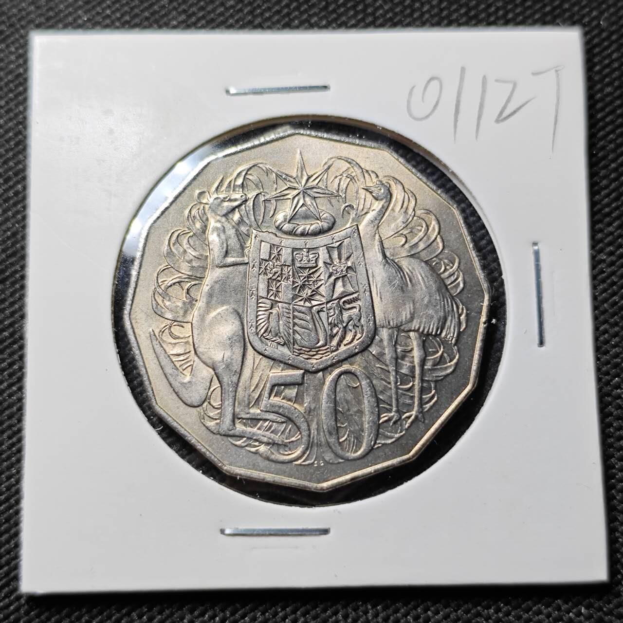 KK钱币收藏小铺   第401期 2月预留时间 周末发货  1978澳大利亚50分 好品