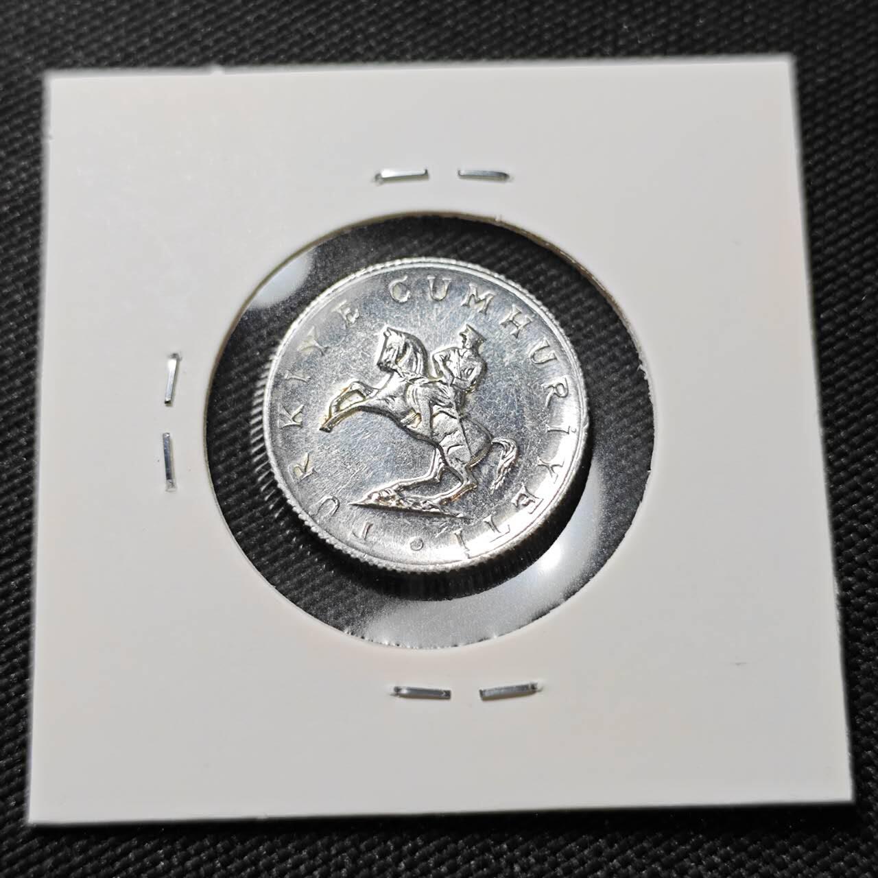 KK钱币收藏小铺   第401期 2月预留时间 周末发货  1983土耳其5里拉