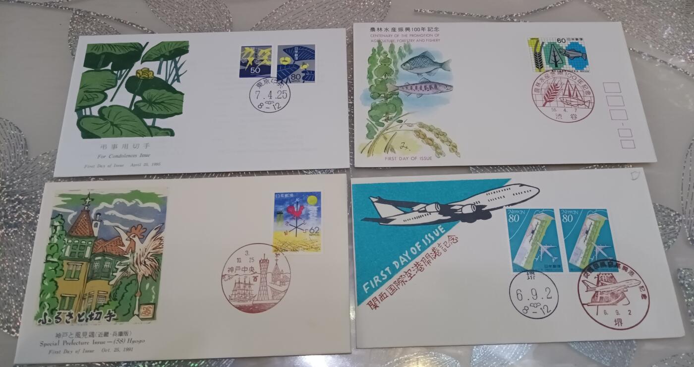 日本首日封40枚