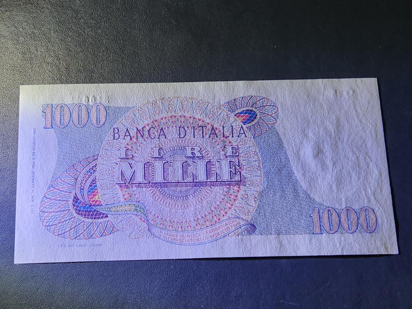 3月6号晚上8点 外国纸币自动截拍第35场 意大利稀少品种新品原票