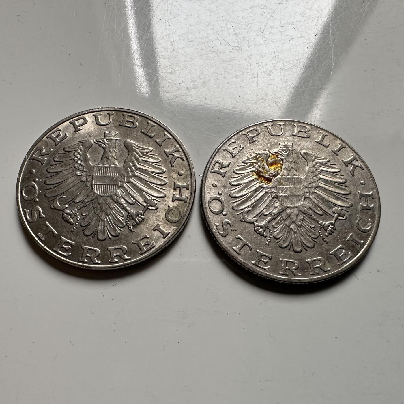 🌹外币初藏🌹🐯2026年第25场  每周二四六晚8️⃣点 接代拍 奥地利10先令两枚