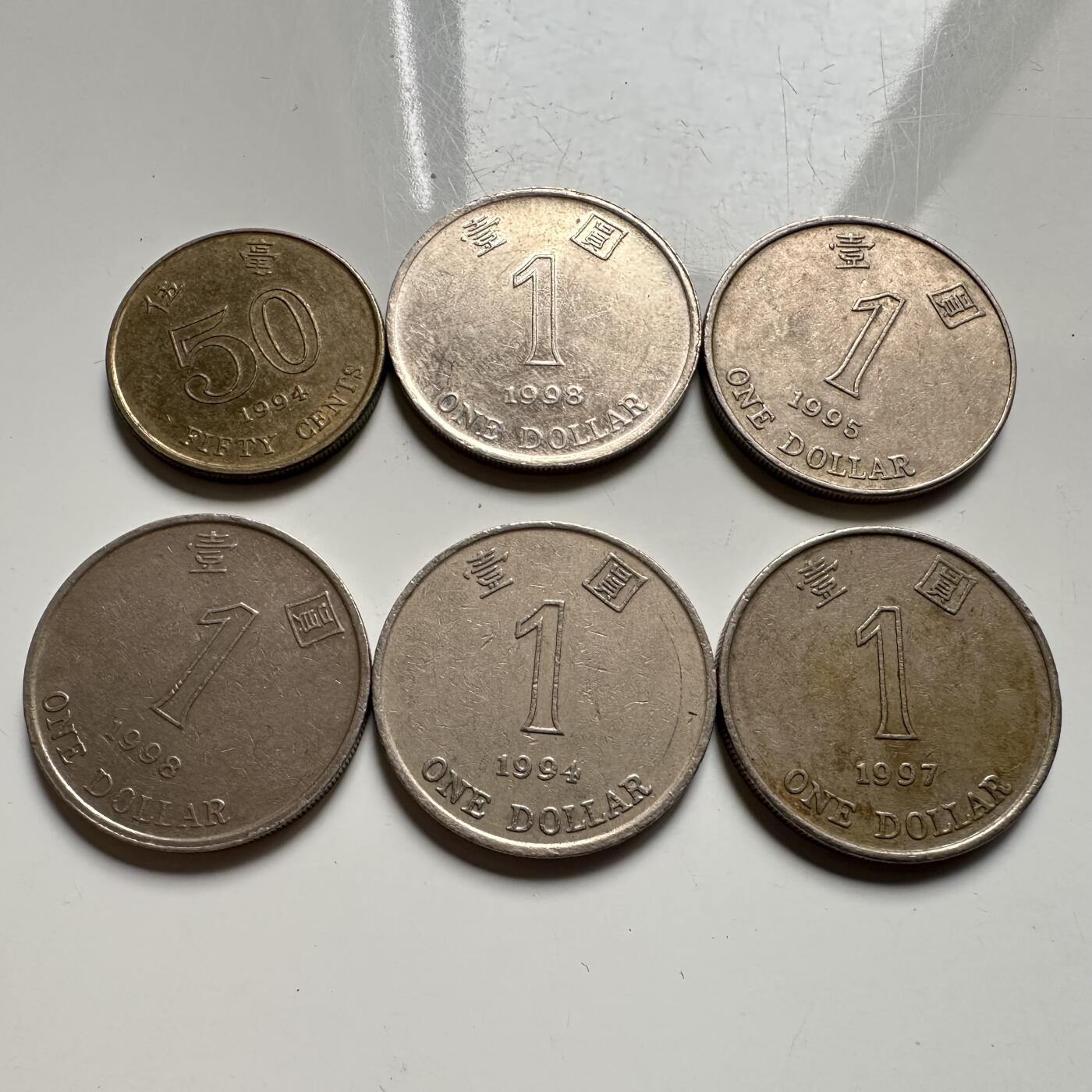 🌹外币初藏🌹🐯2026年第25场  每周二四六晚8️⃣点 接代拍 香港紫荆花六枚