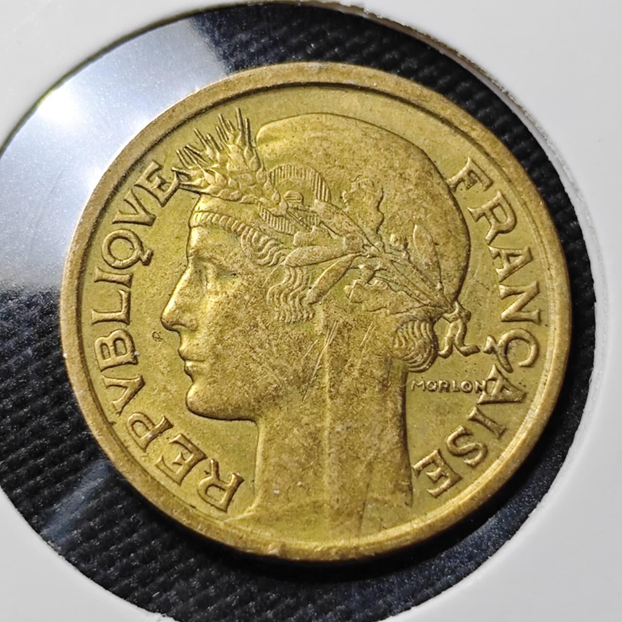 KK钱币收藏小铺   第401期 2月预留时间 周末发货  1939法国1法郎铜币