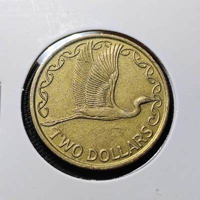 KK钱币收藏小铺   第402期 2月预留时间 周末发货 -  新西兰2元