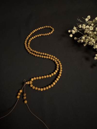 零元拍：金丝楠佛珠108长串，6MM，金丝果香满满 - 零元拍：金丝楠佛珠108长串，6MM，金丝果香满满