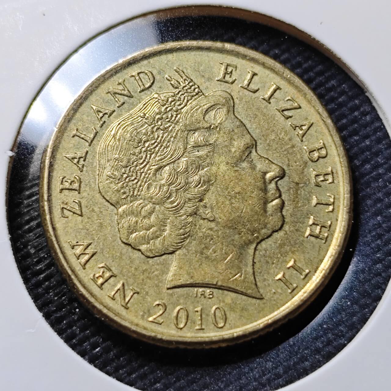 KK钱币收藏小铺   第402期 2月预留时间 周末发货  新西兰1元