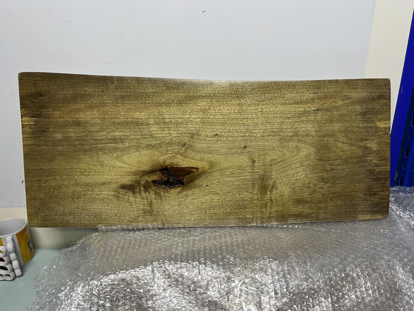 零元拍：金丝楠茶盘 双泡台  金光闪闪。尺寸约：79/30.5/3.5CM