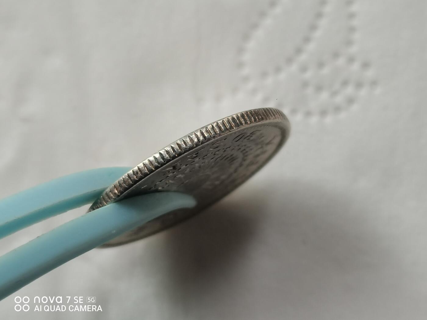 外国银币 日本明治四十年旭日二十钱银币