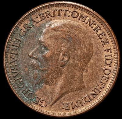 修遠堂世界钱币第106期，请看参拍说明 - 1926年英国1法新铜币