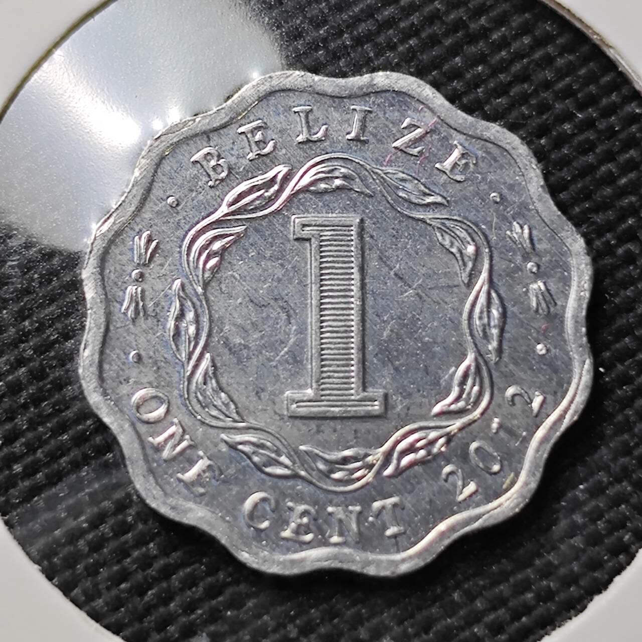 KK钱币收藏小铺   第401期 2月预留时间 周末发货  伯利兹1分