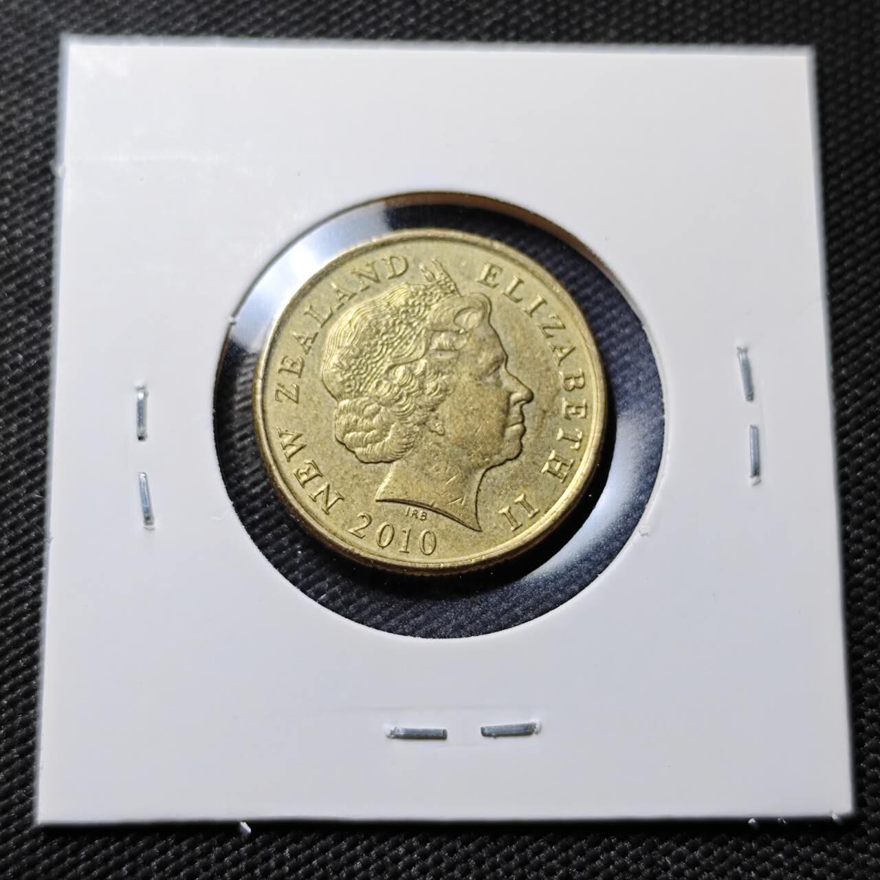 KK钱币收藏小铺   第402期 2月预留时间 周末发货  新西兰1元