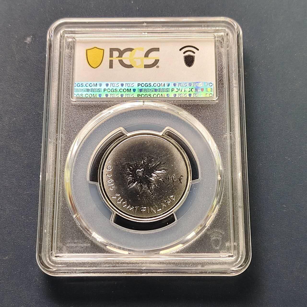 【全场包邮】纯粹捡漏拍509场 【收藏级·亚军分】芬兰2015年10欧元SISU精神精制纪念银币【28.1毫米10克50%】-PCGS PR66（更高分仅1枚）