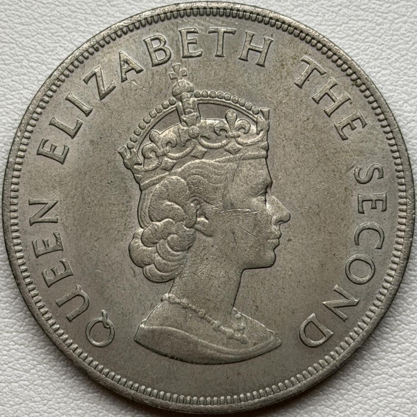 ＜星葵🌻钱币社＞硬币场·第71期·3月10日发货 泽西岛1966年黑斯廷斯战役900周年5先令克朗型纪念币