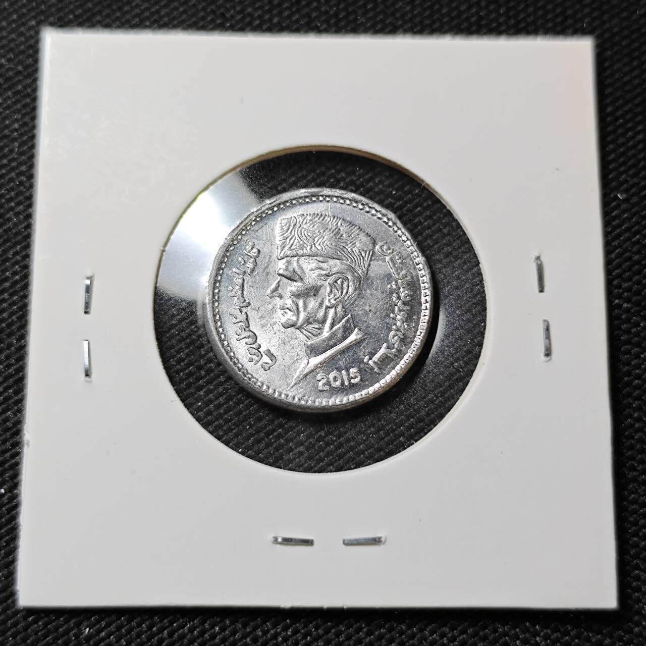 KK钱币收藏小铺   第401期 2月预留时间 周末发货  巴基斯坦1派沙 好品