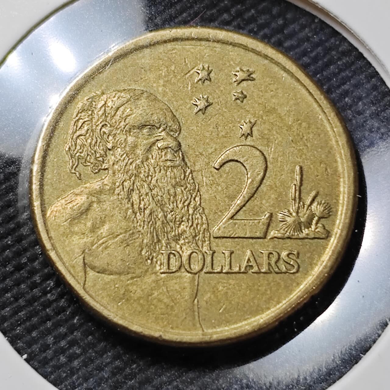 KK钱币收藏小铺   第402期 2月预留时间 周末发货  澳大利亚2元