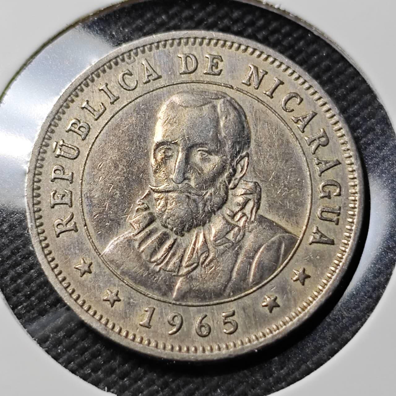 KK钱币收藏小铺   第401期 2月预留时间 周末发货  1965尼加拉瓜25分