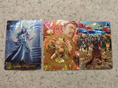 满赠PR！！龙虎卡牌-七七场（满200元包邮，无佣金，每周六结拍，欢迎送拍） - 粗闪3张 奇点