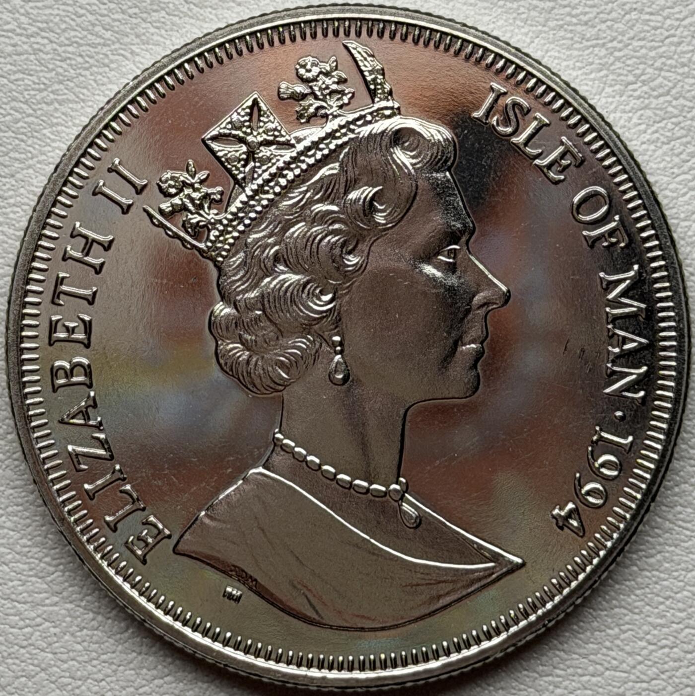 ＜星葵🌻钱币社＞硬币场·第71期·3月10日发货 马恩岛1994年诺曼底登陆50周年·德军机枪阵地克朗纪念币