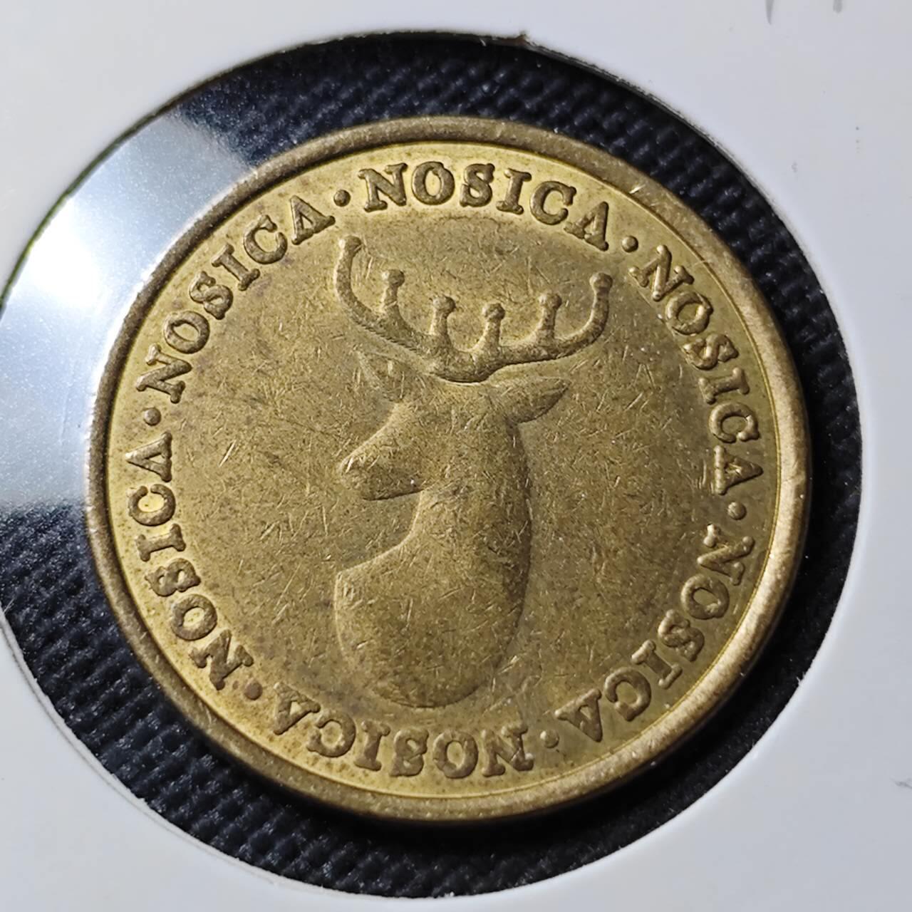 KK钱币收藏小铺   第401期 2月预留时间 周末发货  代币 鹿头