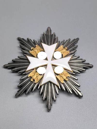 小驴勋章奖章收藏3月7日周六晚六点拍卖（珍爱和平，收藏战争，铭记历史，勿忘国耻，忠党爱国。有偿代拍，送拍规则在简介最后，参拍须阅读规则后再参拍，关系到运费包装发货时效真假辨别等关键信息，拍卖时不再发原图，看大图店主微信码在拍卖店铺介绍里） - 现代工艺品 雄鹰勋章大星芒章 非原品 材质未知