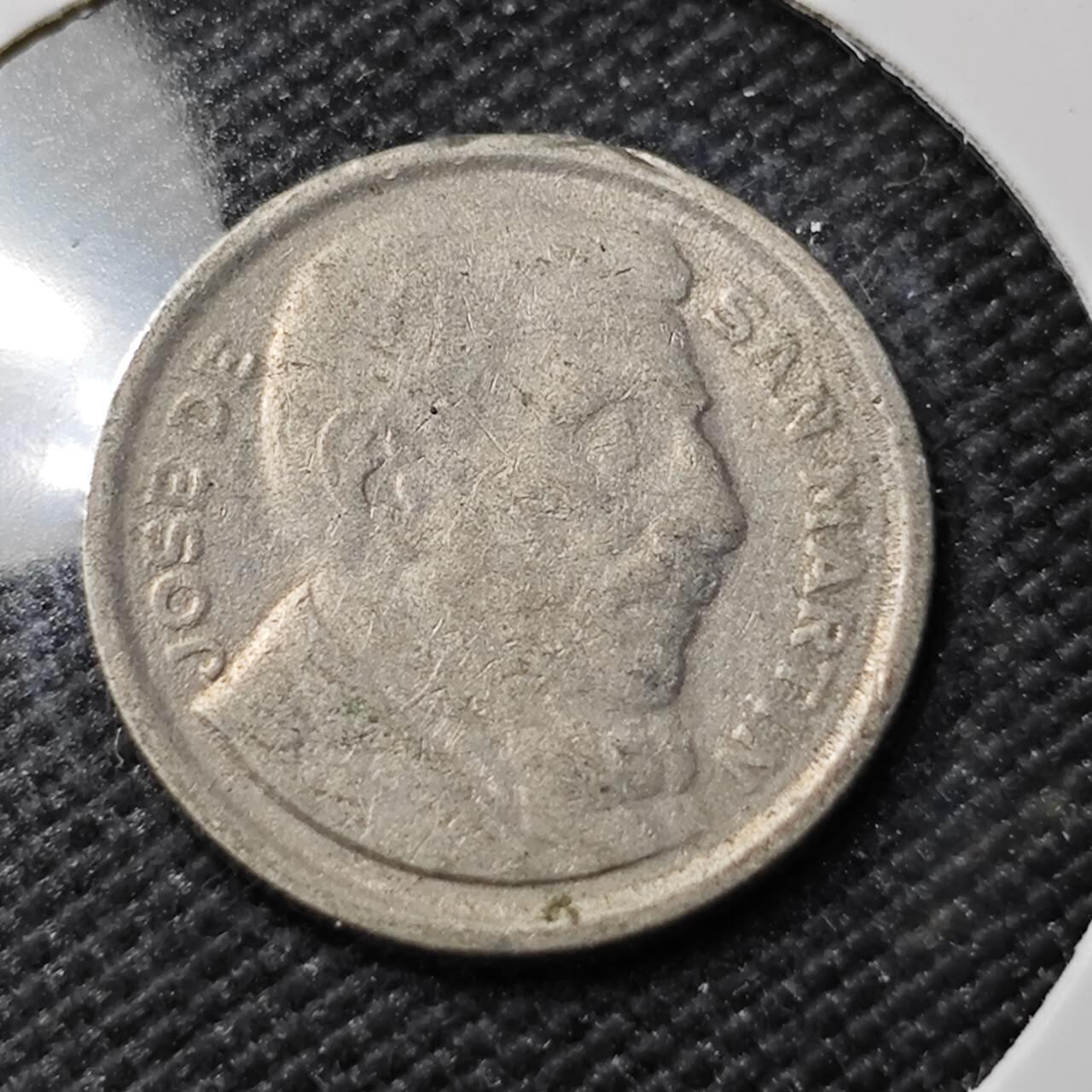 KK钱币收藏小铺   第401期 2月预留时间 周末发货  阿根廷5分