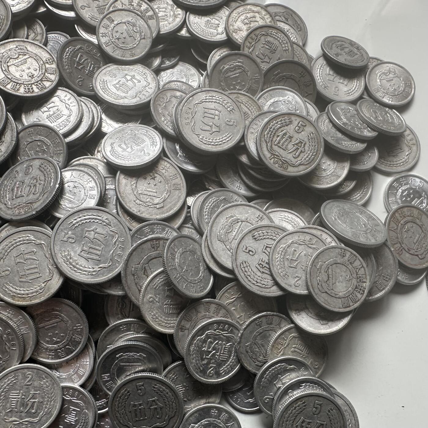 🌹外币初藏🌹🐯2026年第25场  每周二四六晚8️⃣点 接代拍 早期铝分币50克随机装