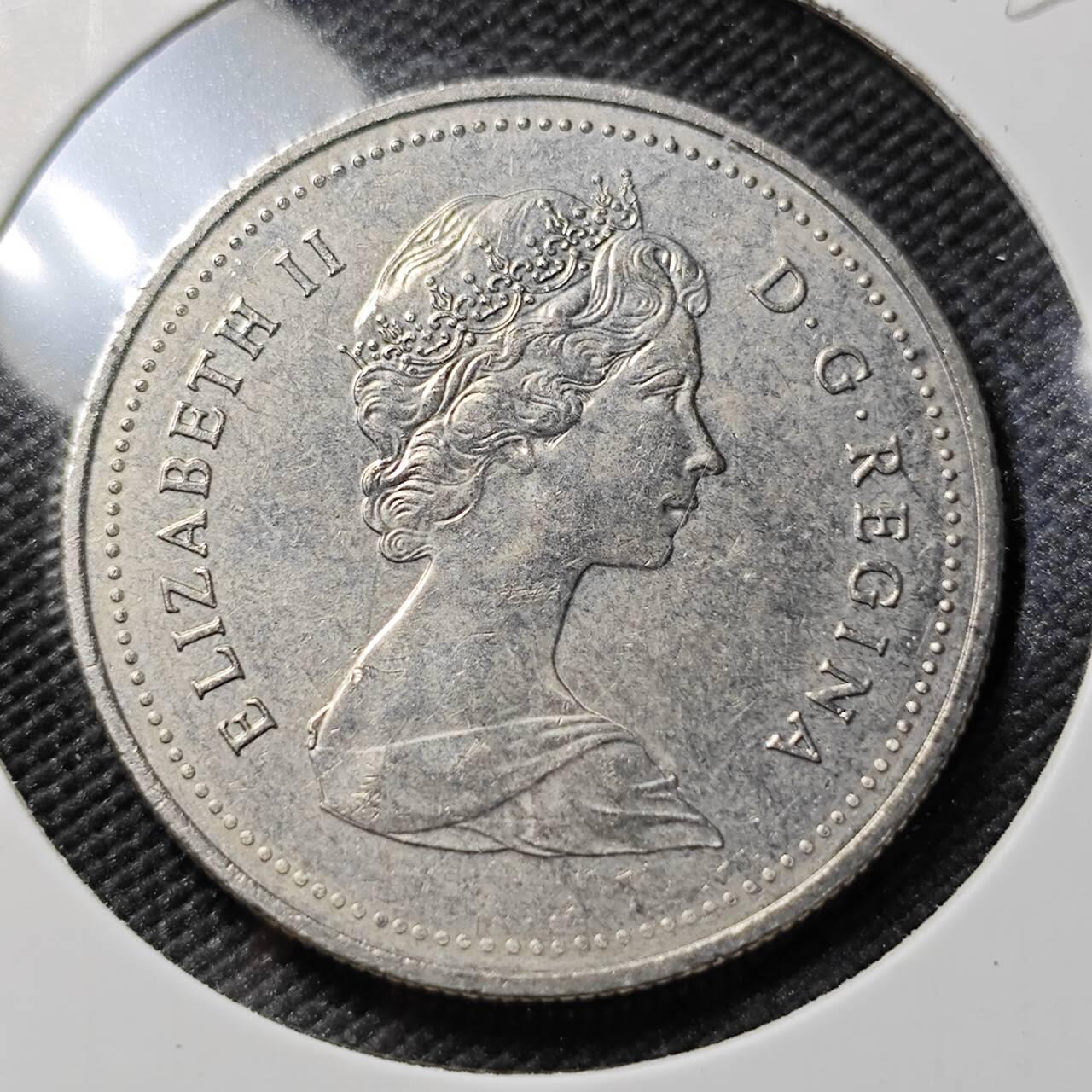 KK钱币收藏小铺   第401期 2月预留时间 周末发货  1981加拿大1元