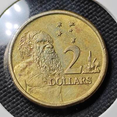 KK钱币收藏小铺   第401期 2月预留时间 周末发货 -  澳大利亚2元