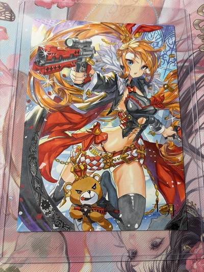 麦趣喜第三场 手绘专场 (3月13号周五晚上23点截拍，专注买家市场，福利拉满)  - 浮笙工作室 B6大小动漫手绘 带硬壳保护夹 125MM*176MM