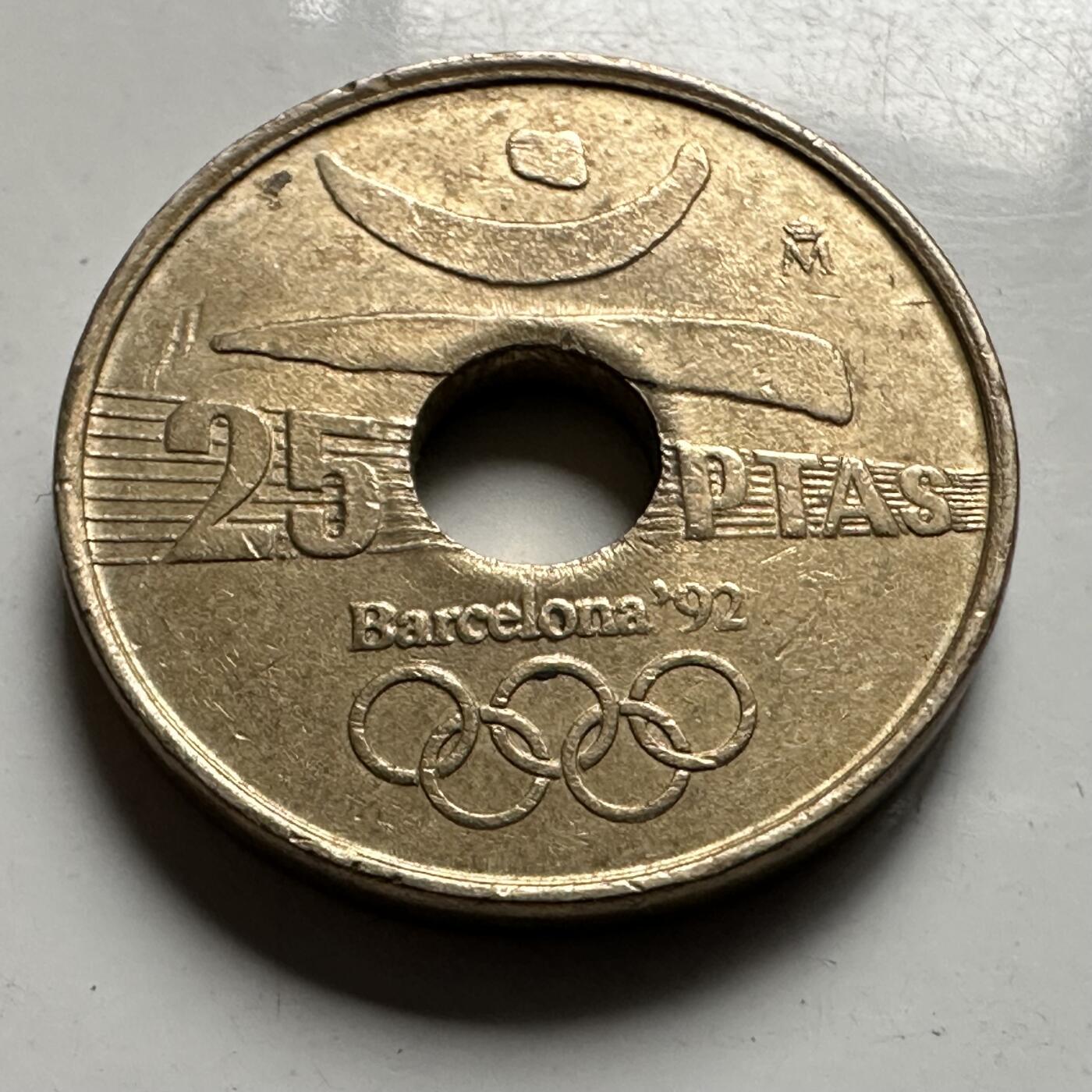 🌹外币初藏🌹🐯2026年第25场  每周二四六晚8️⃣点 接代拍 西班牙1991年25比塞塔纪念币