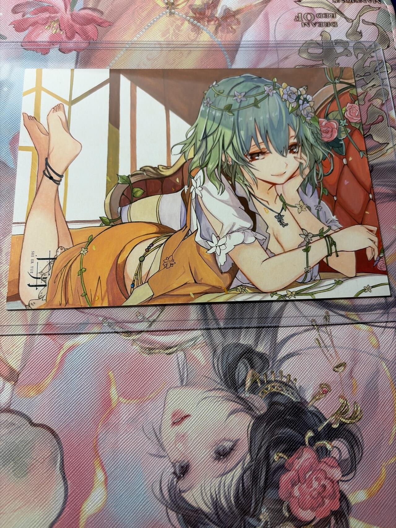 麦趣喜第三场 手绘专场 (3月13号周五晚上23点截拍，专注买家市场，福利拉满)  浮笙工作室 B6大小动漫手绘 带硬壳保护夹 125MM*176MM