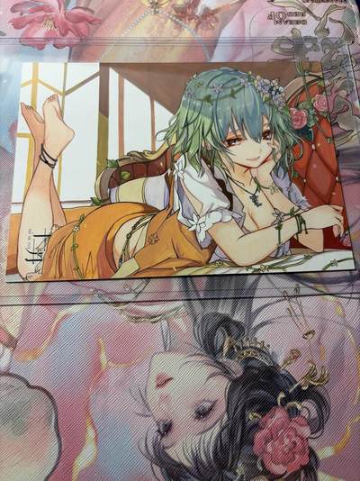 麦趣喜第三场 手绘专场 (3月13号周五晚上23点截拍，专注买家市场，福利拉满)  - 浮笙工作室 B6大小动漫手绘 带硬壳保护夹 125MM*176MM