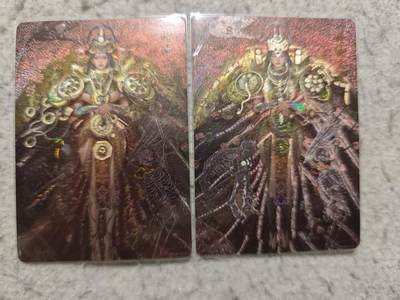 满赠PR！！龙虎卡牌-七七场（满200元包邮，无佣金，每周六结拍，欢迎送拍） - 粗闪2张 燎原 刷子妖姬传 精绝公主