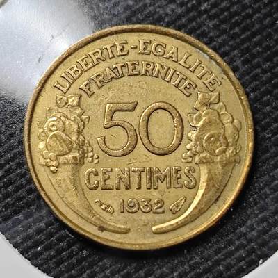 KK钱币收藏小铺   第401期 2月预留时间 周末发货 -  1932法国50分