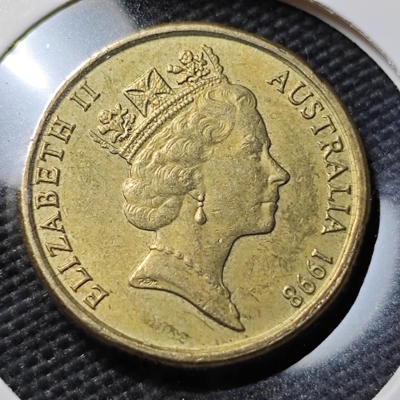 KK钱币收藏小铺   第402期 2月预留时间 周末发货  澳大利亚2元